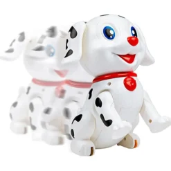 Hondje loop en blaf met licht en geluid