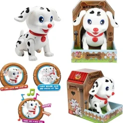 Hondje loop en blaf met licht en geluid