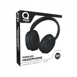 Hoofdtelefoon draadloos zwart
