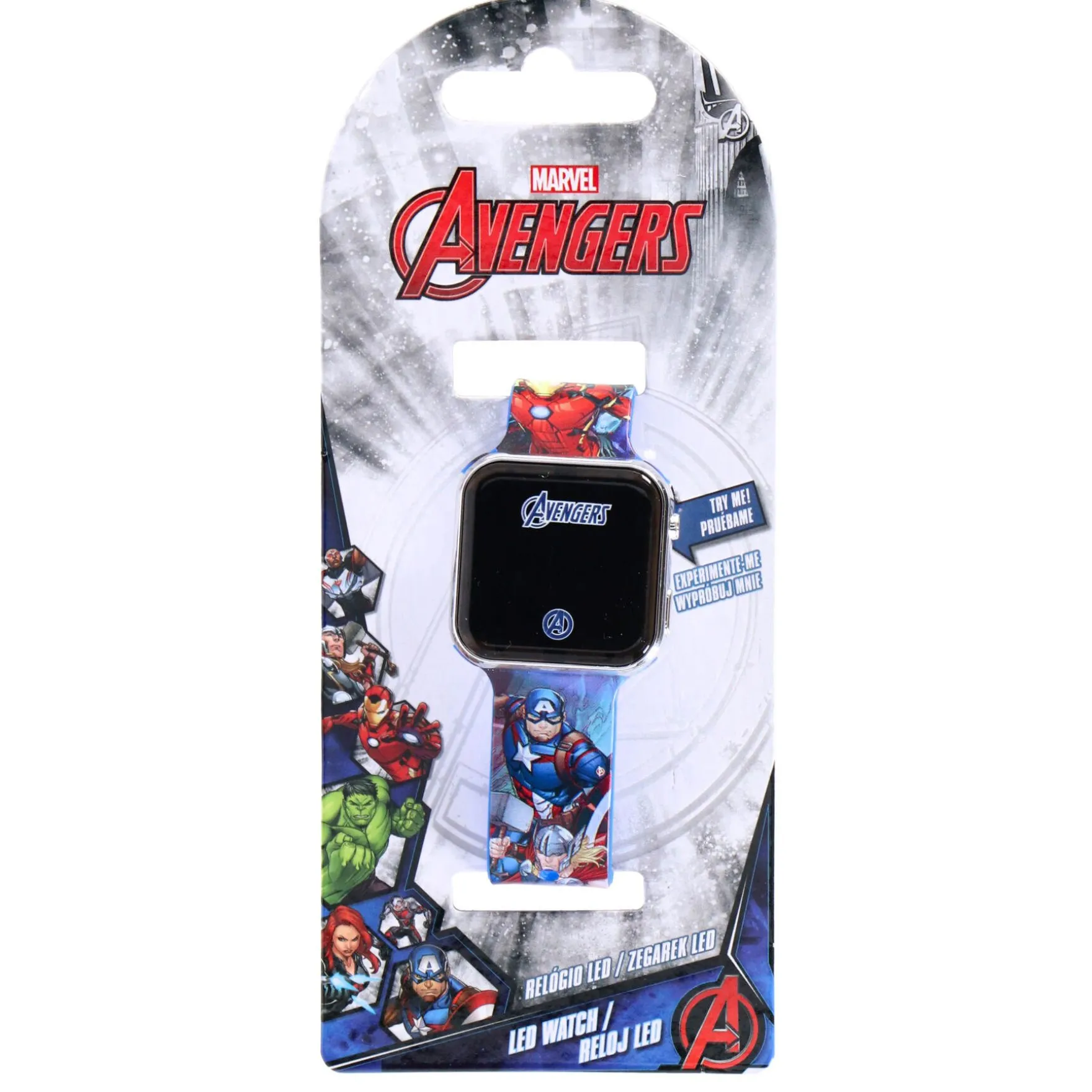 Horloge Avengers LED