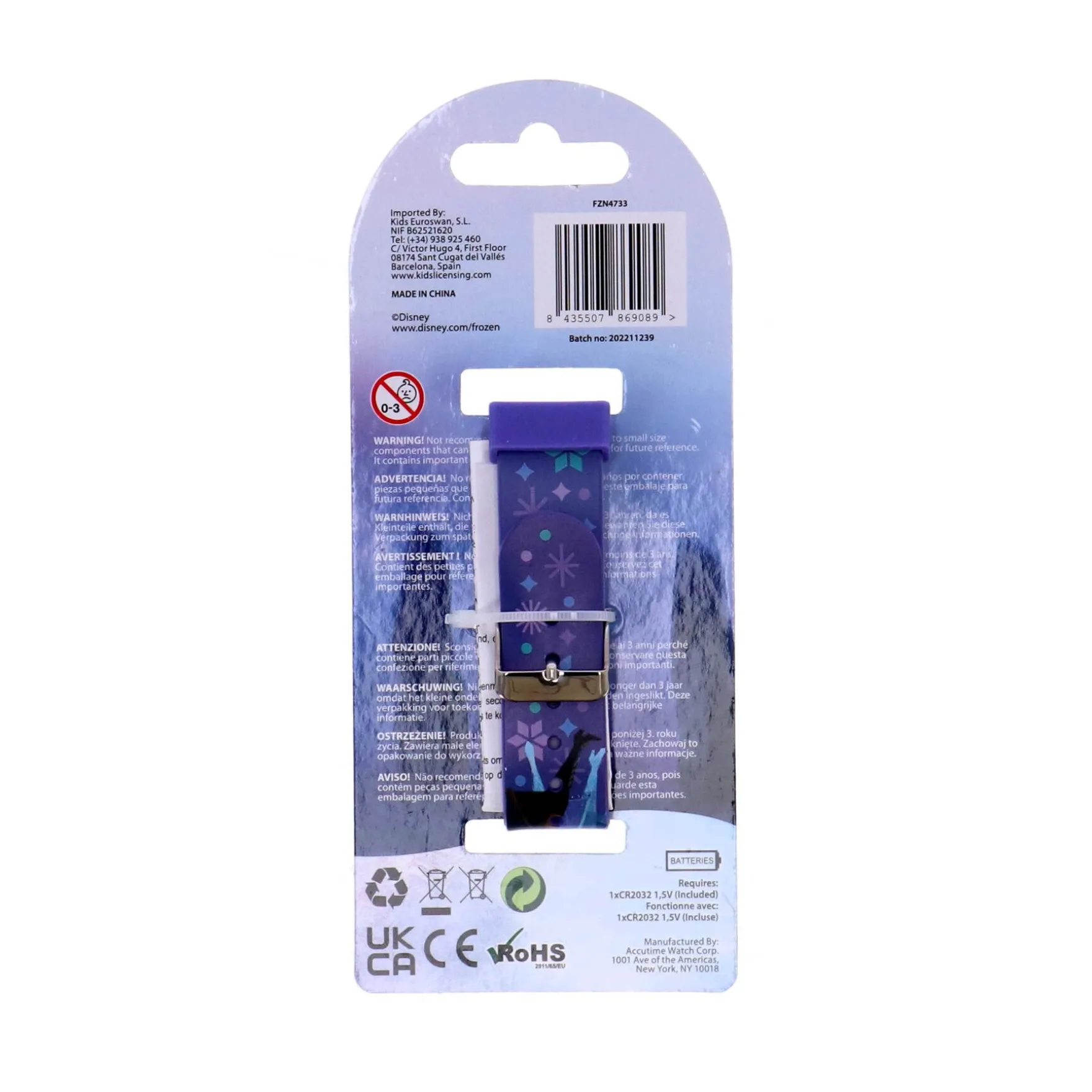 Horloge Disney Frozen Led