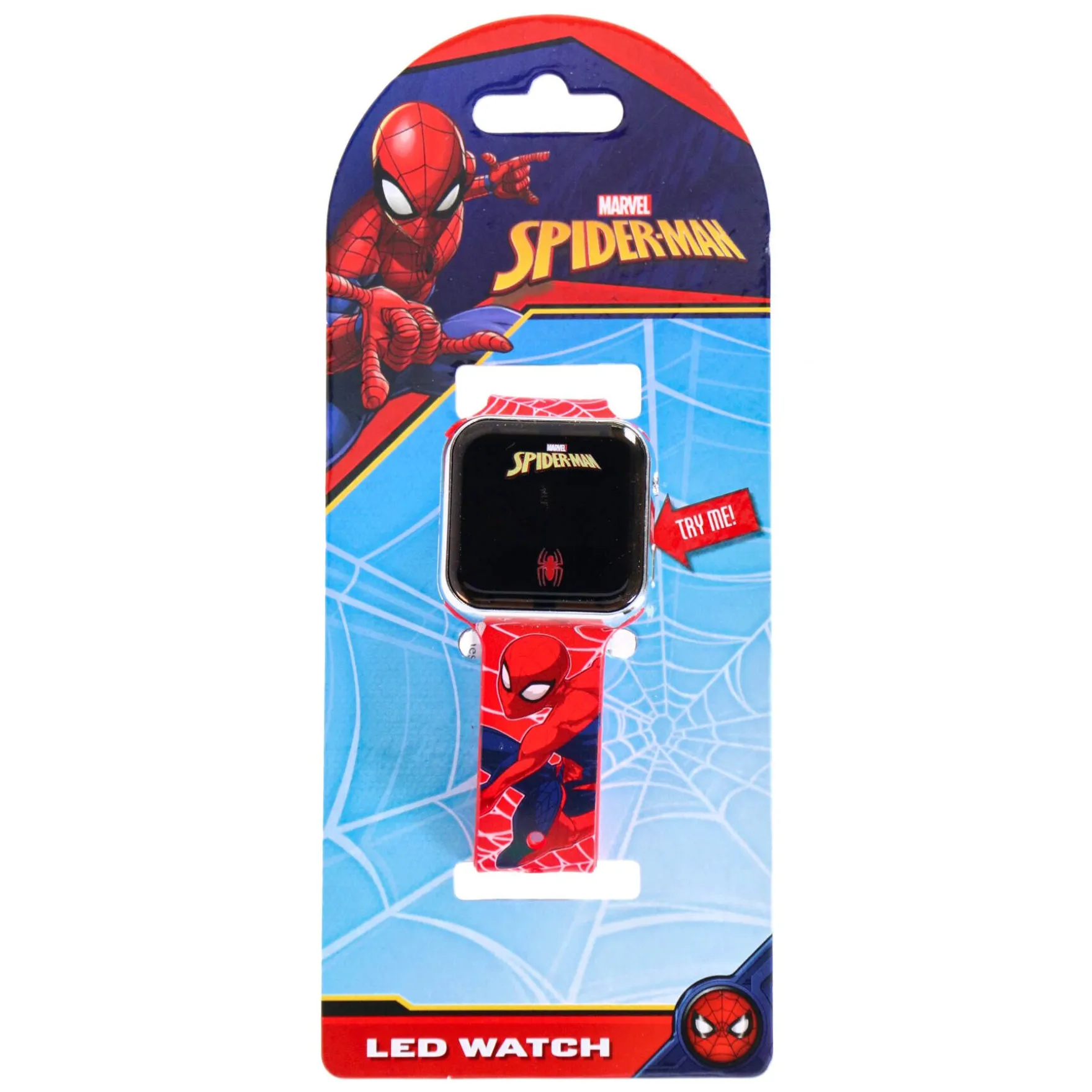 Horloge Spiderman LED