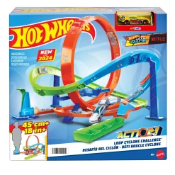 Hot Wheels action loop cycloon challenge