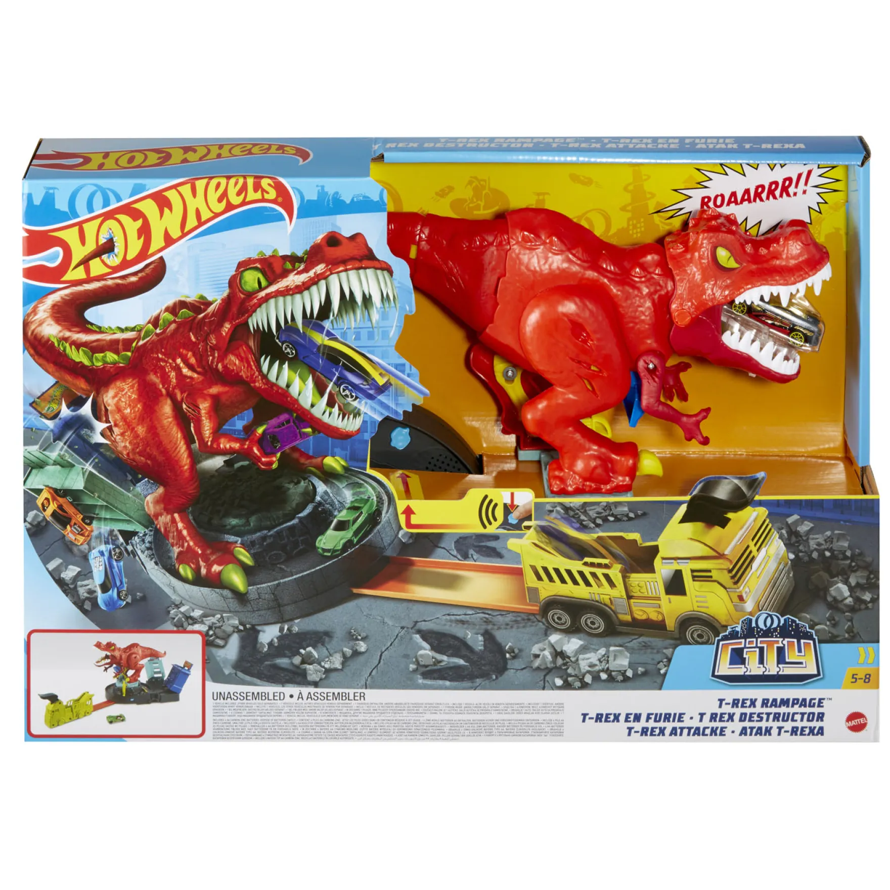Hot Wheels City T-Rex Rampage