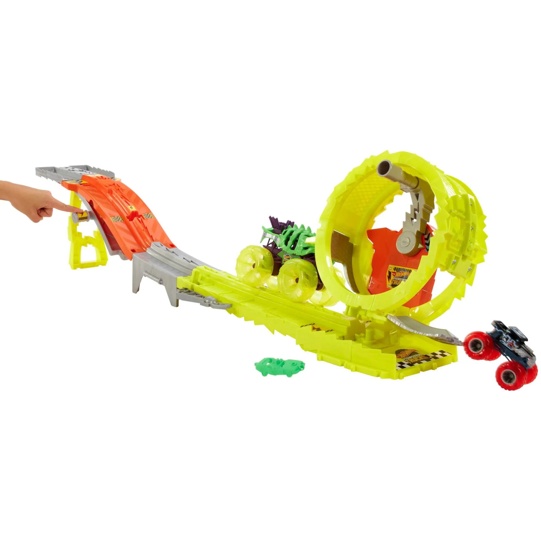 Hot Wheels Monster Truck Arena Smashers: Rhinomite's Chargin' Challenge