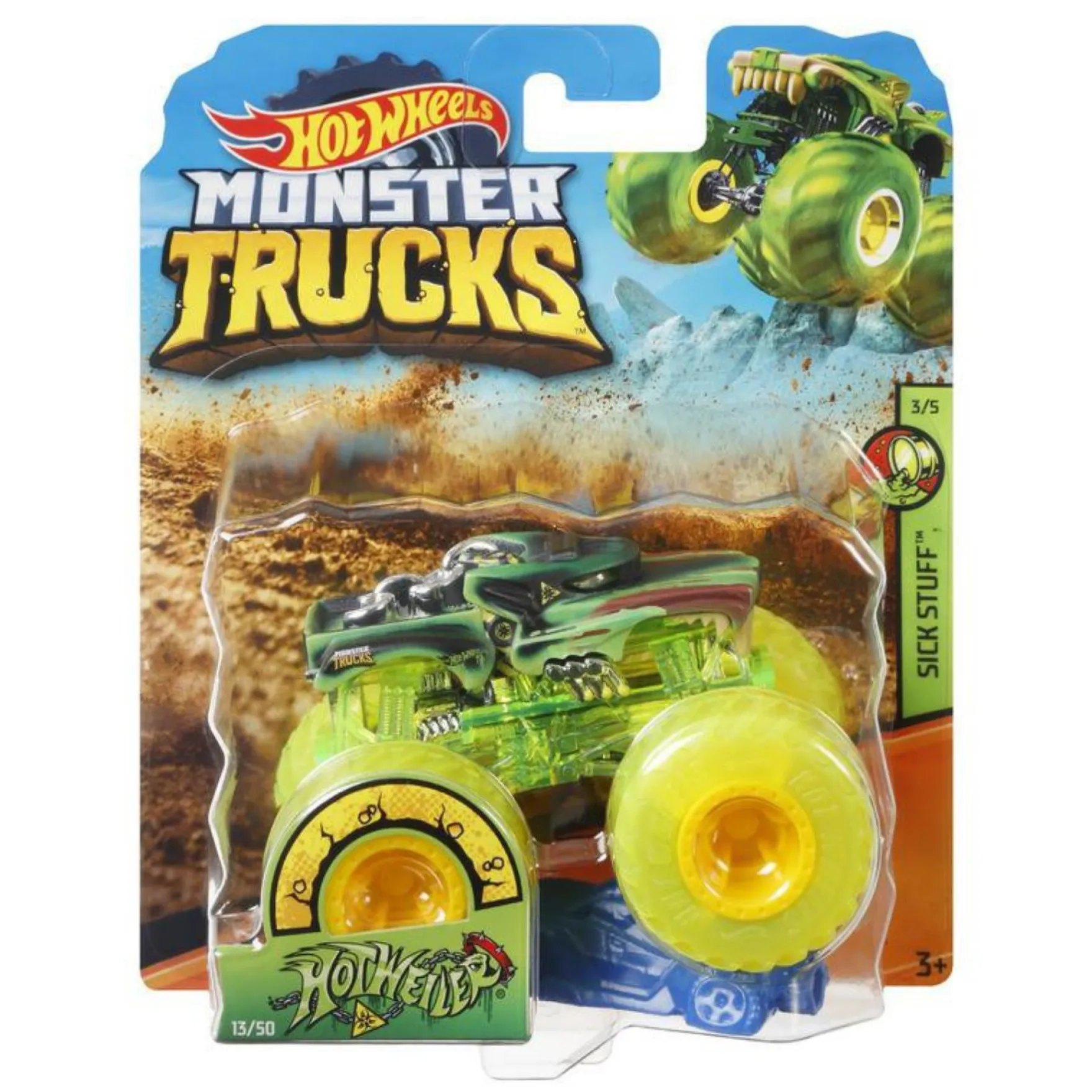 Hot Wheels Monster Trucks 1:64 Assorti
