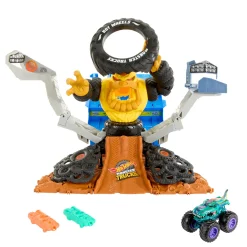 Hot Wheels monstertruck arena smasher takedown