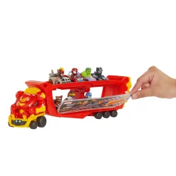 Hot Wheels racer verse Hulkbuster Hauler