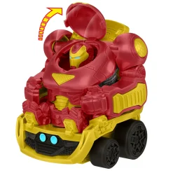 Hot Wheels racer verse Hulkbuster Hauler