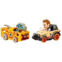 Hot Wheels racerverse blauw raptor rush track set