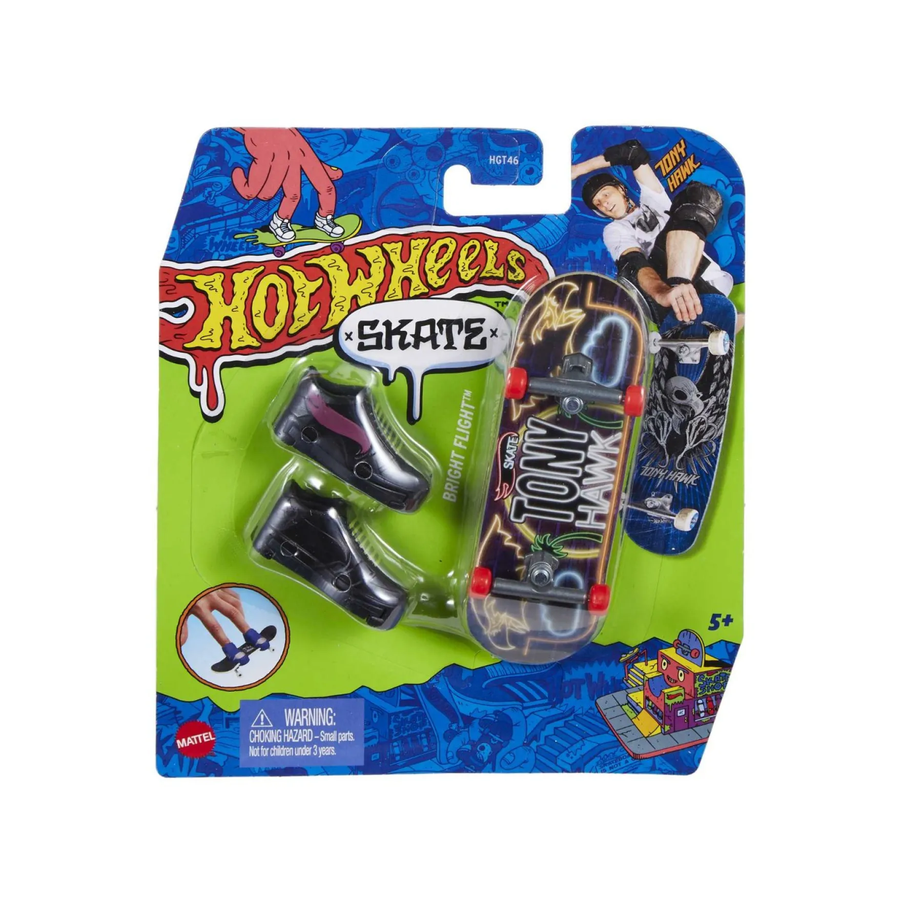 Hot Wheels Skate Fingerboard + Schoen Assorti