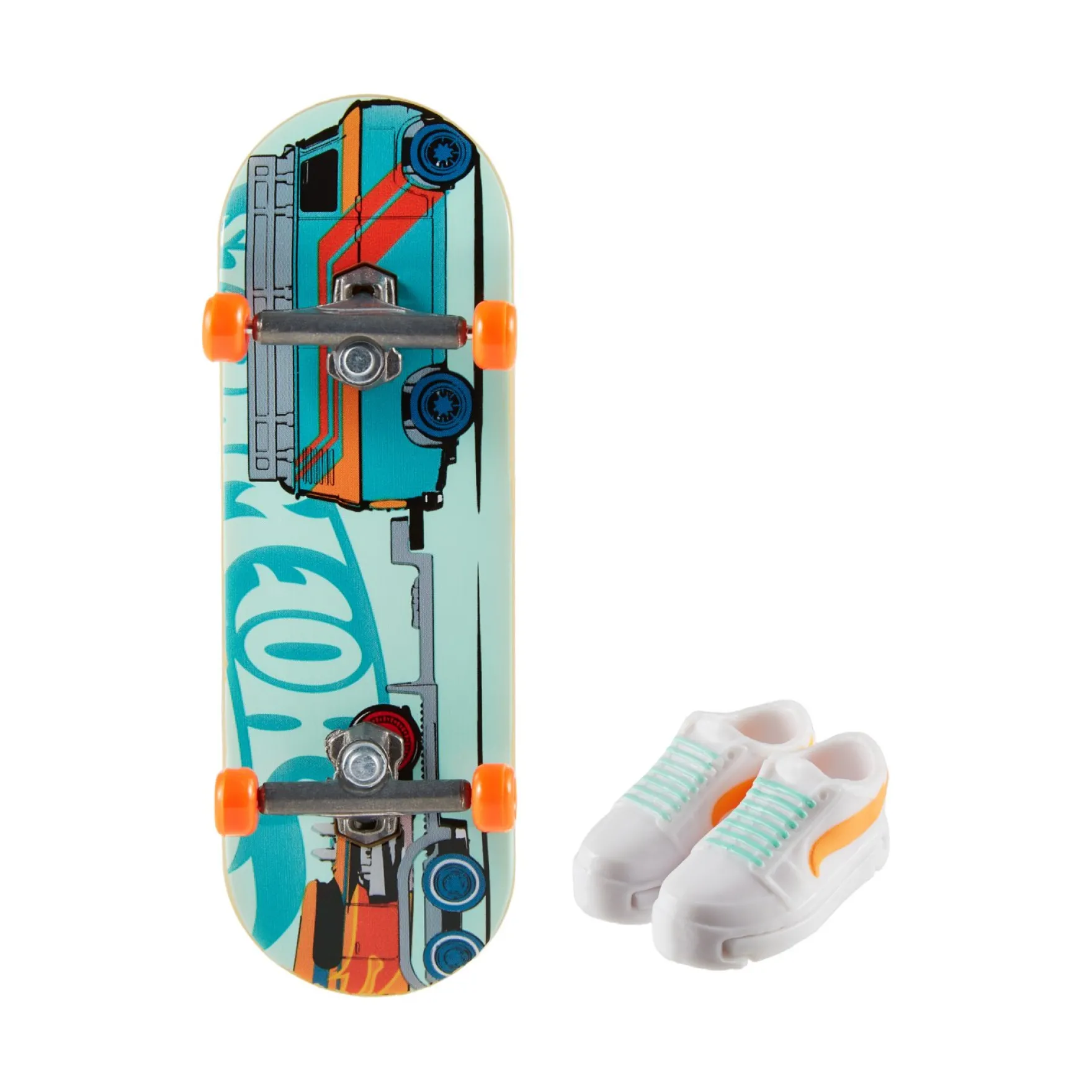 Hot Wheels Skate Fingerboard + Schoen Assorti