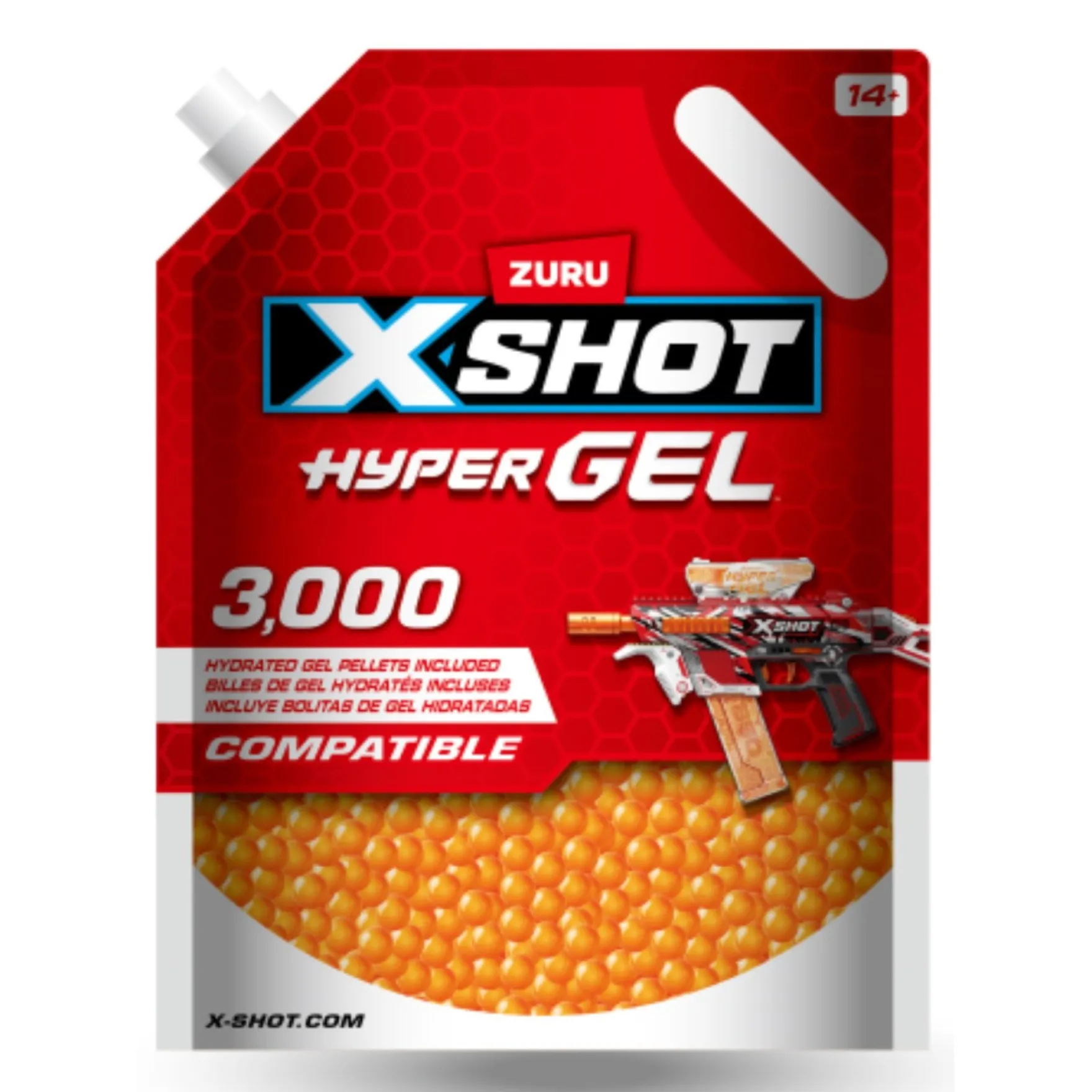 Hyper gel gellet refill 3000 stuks