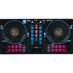 Idance dj mixer pro met 2 speakers