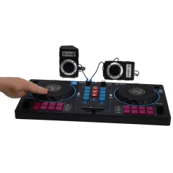 Idance dj mixer pro met 2 speakers