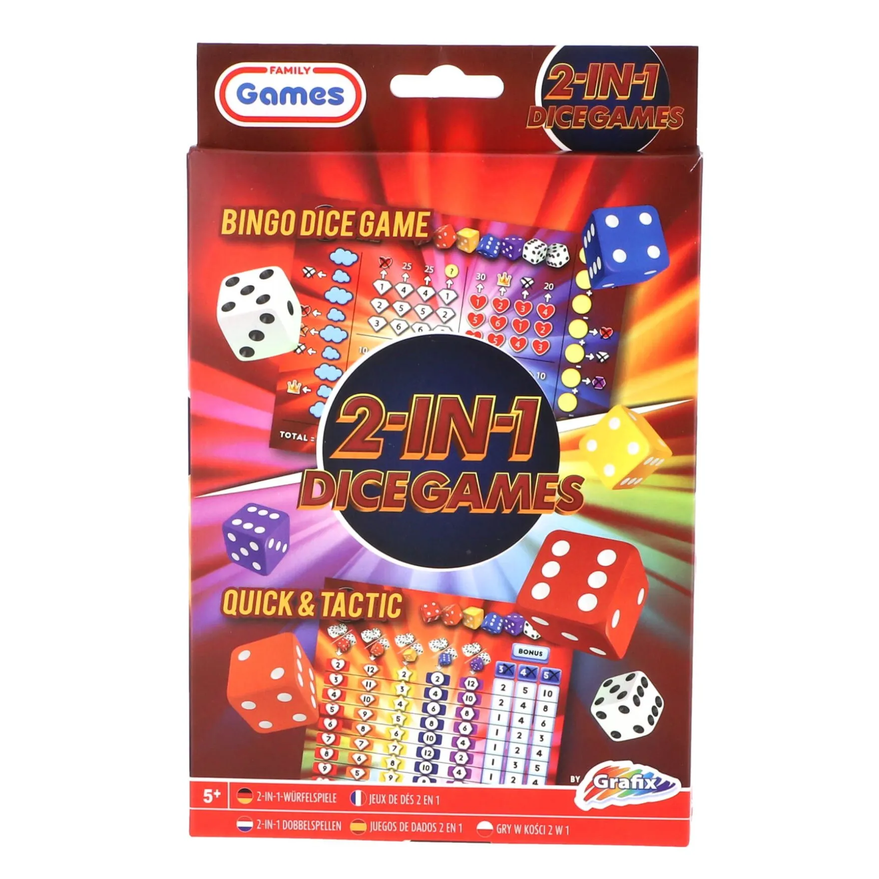 2-in-1: Bingo + Snel & Tactisch - Dobbelspel