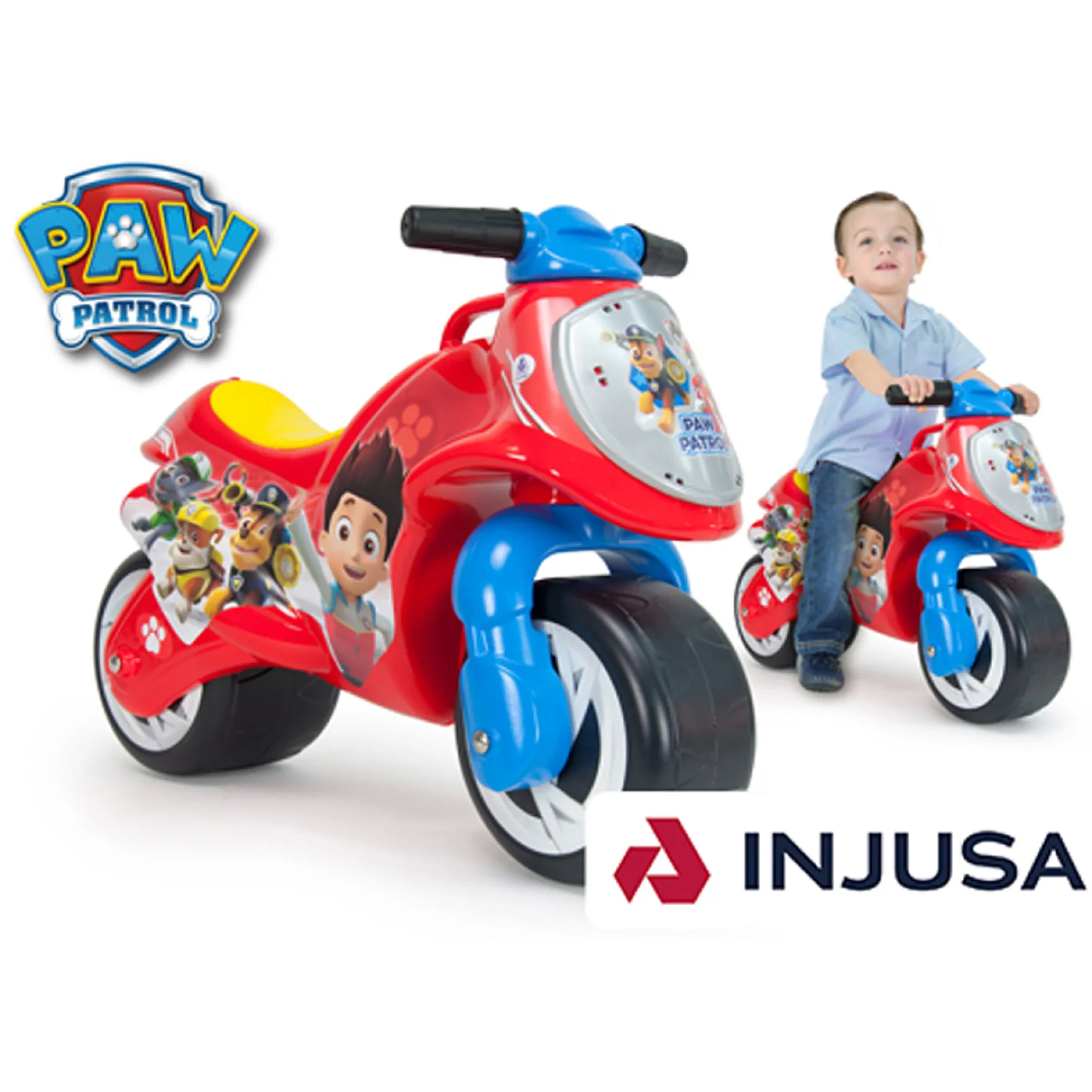 Injusa Loopfiets Motor Paw Patrol
