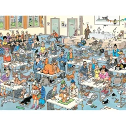 Jan van Haasteren De Kattenshow 1000 stukjes