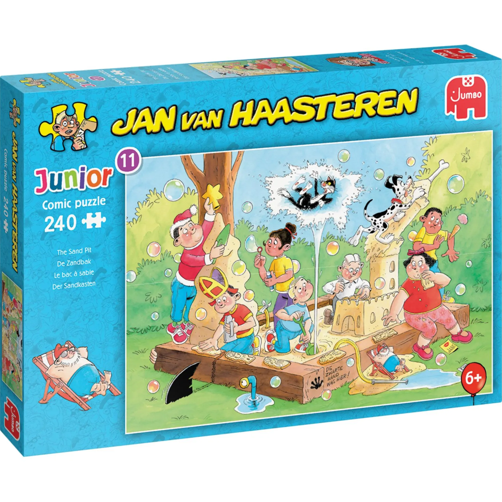 Jan van Haasteren Junior puzzel de zandbak 240 stukjes
