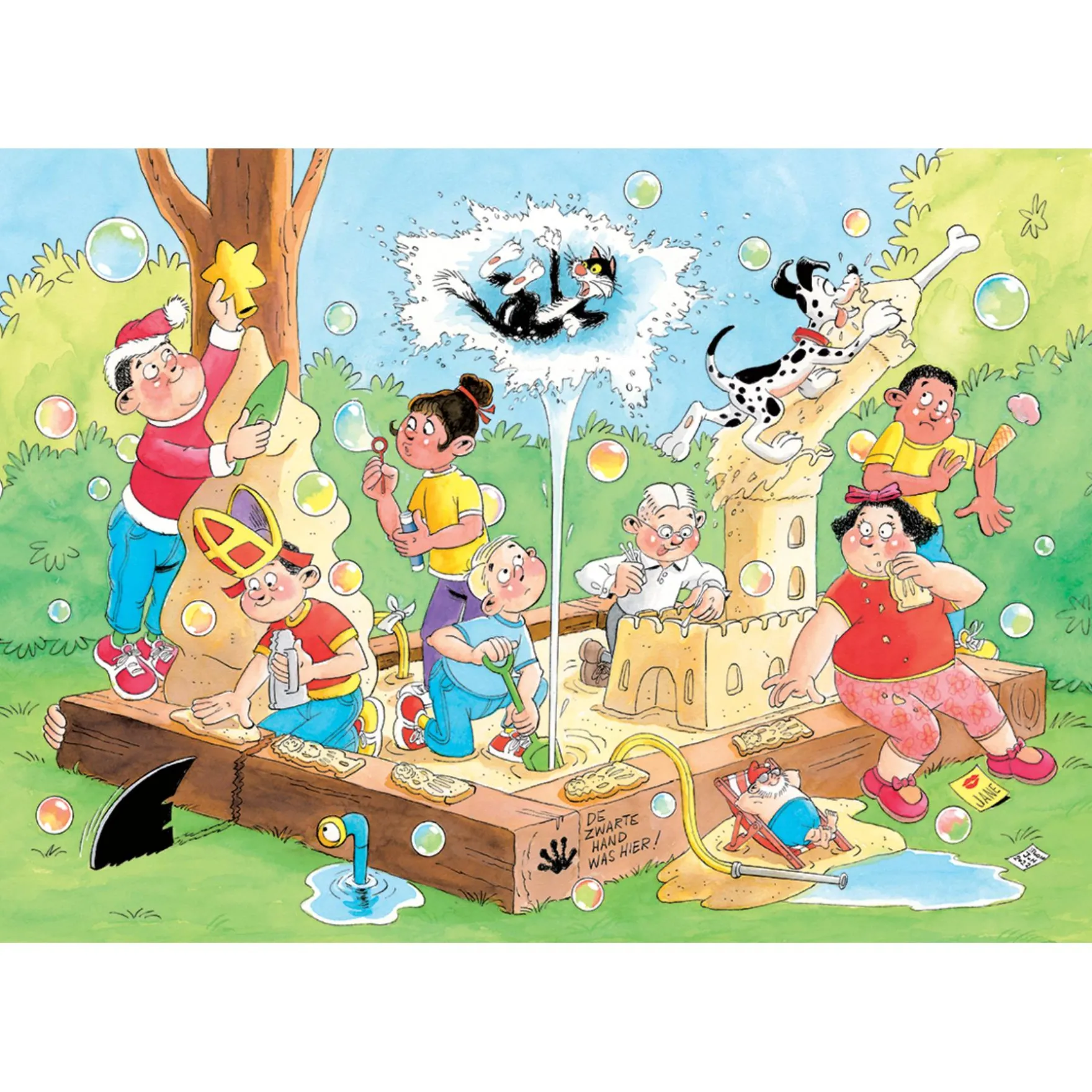 Jan van Haasteren Junior puzzel de zandbak 240 stukjes