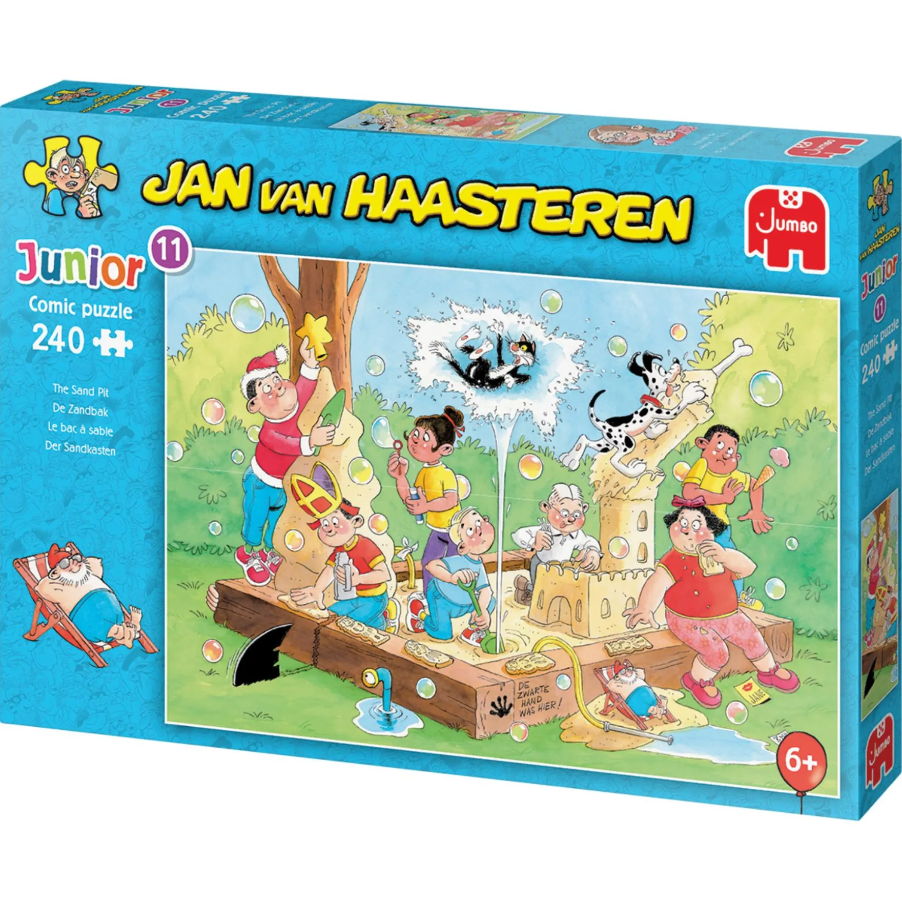 Jan van Haasteren Junior puzzel de zandbak 240 stukjes