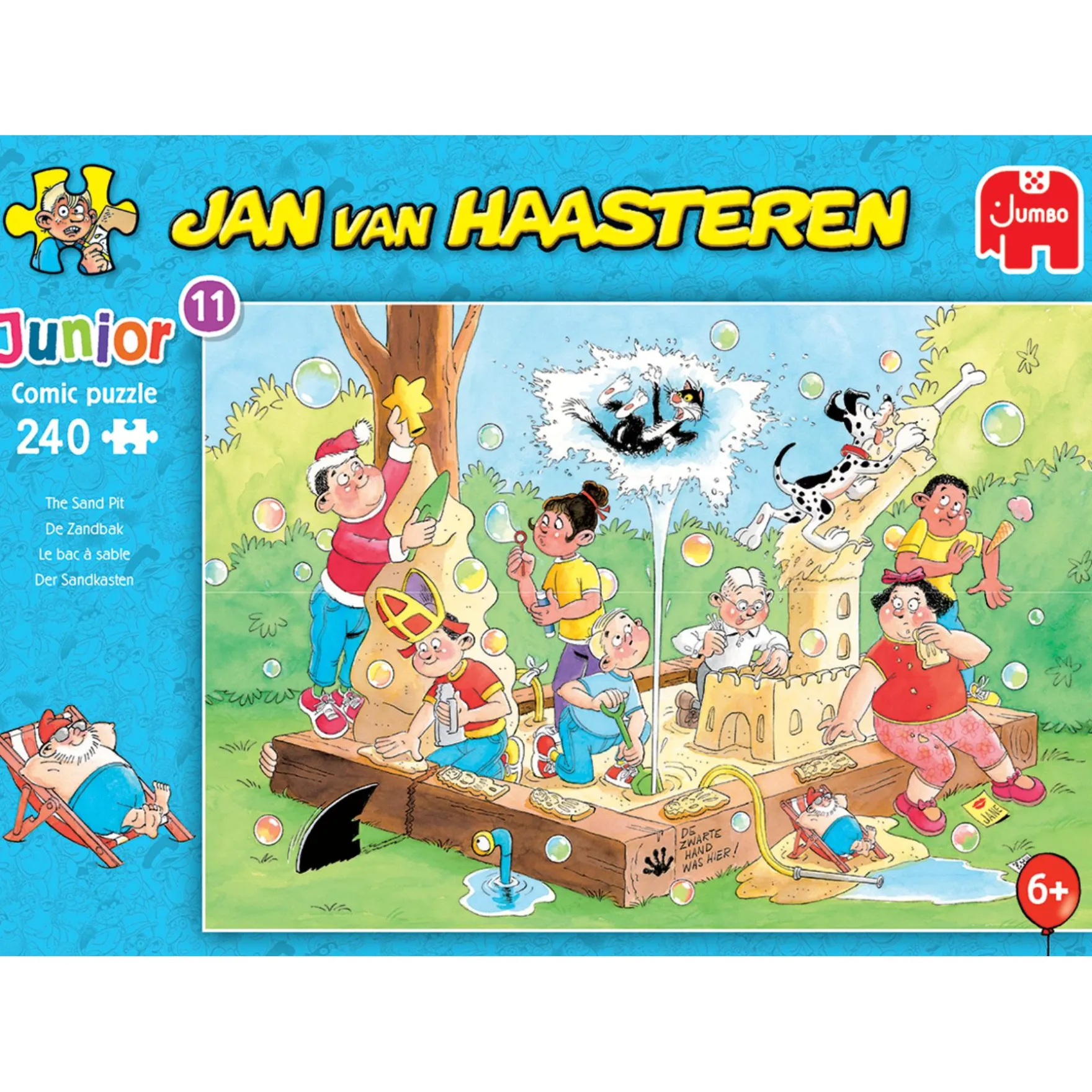 Jan van Haasteren Junior puzzel de zandbak 240 stukjes