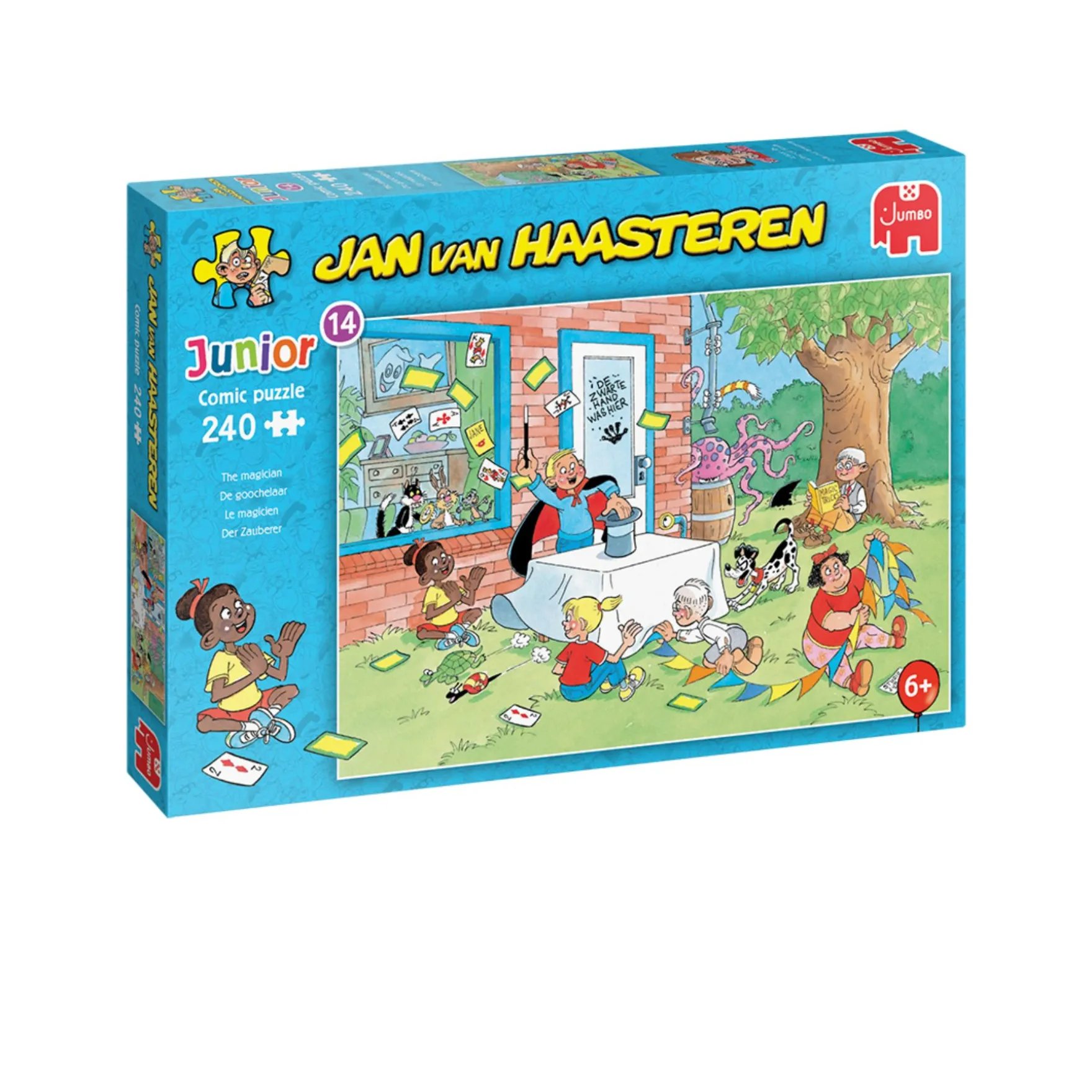 Jan Van Haasteren Junior Puzzel Goochelaar 240 stukjes