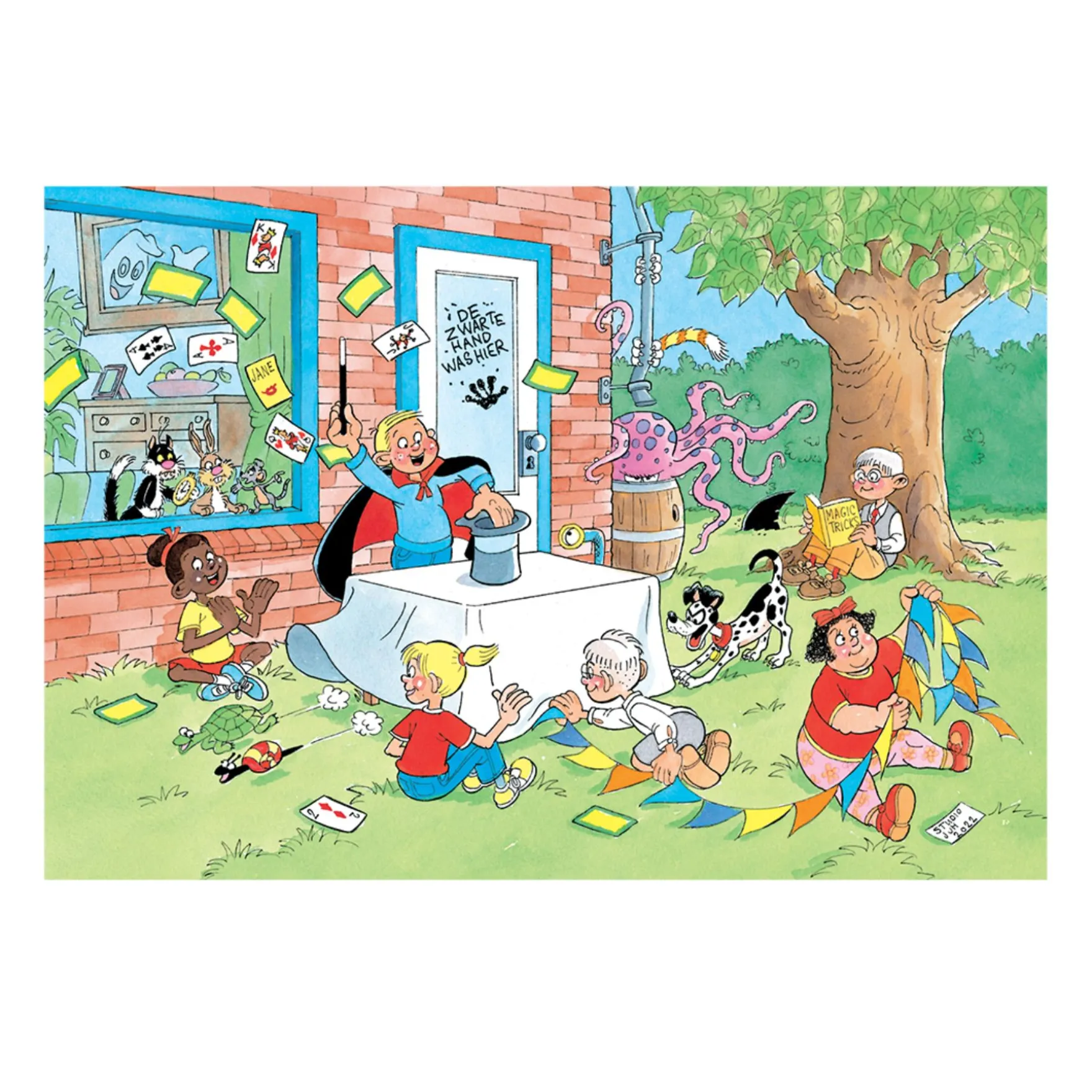 Jan Van Haasteren Junior Puzzel Goochelaar 240 stukjes