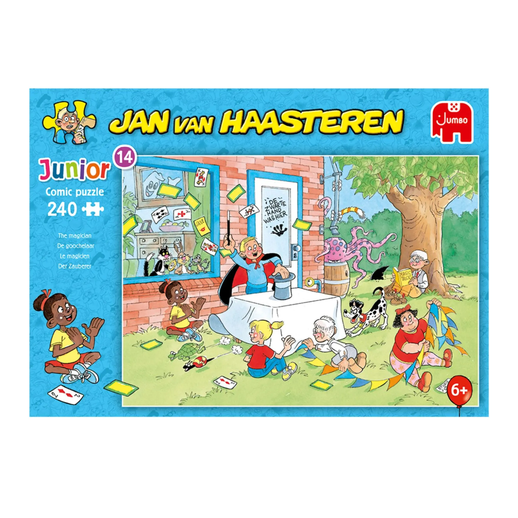 Jan Van Haasteren Junior Puzzel Goochelaar 240 stukjes