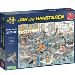 Jan Van Haasteren Puzzel De Kattenshow 2000  Stukjes