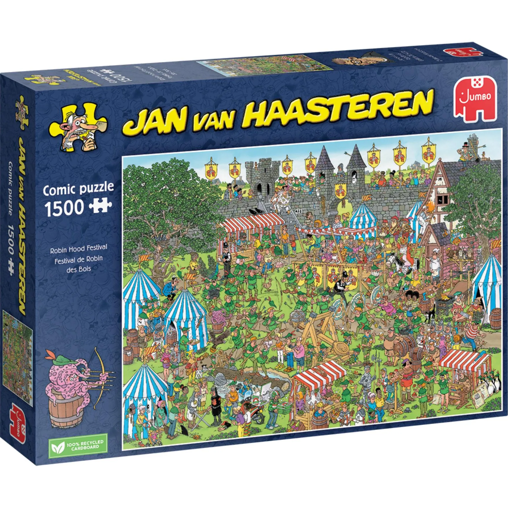 Jan Van Haasteren puzzel Robin Hood festival 1500 stukjes