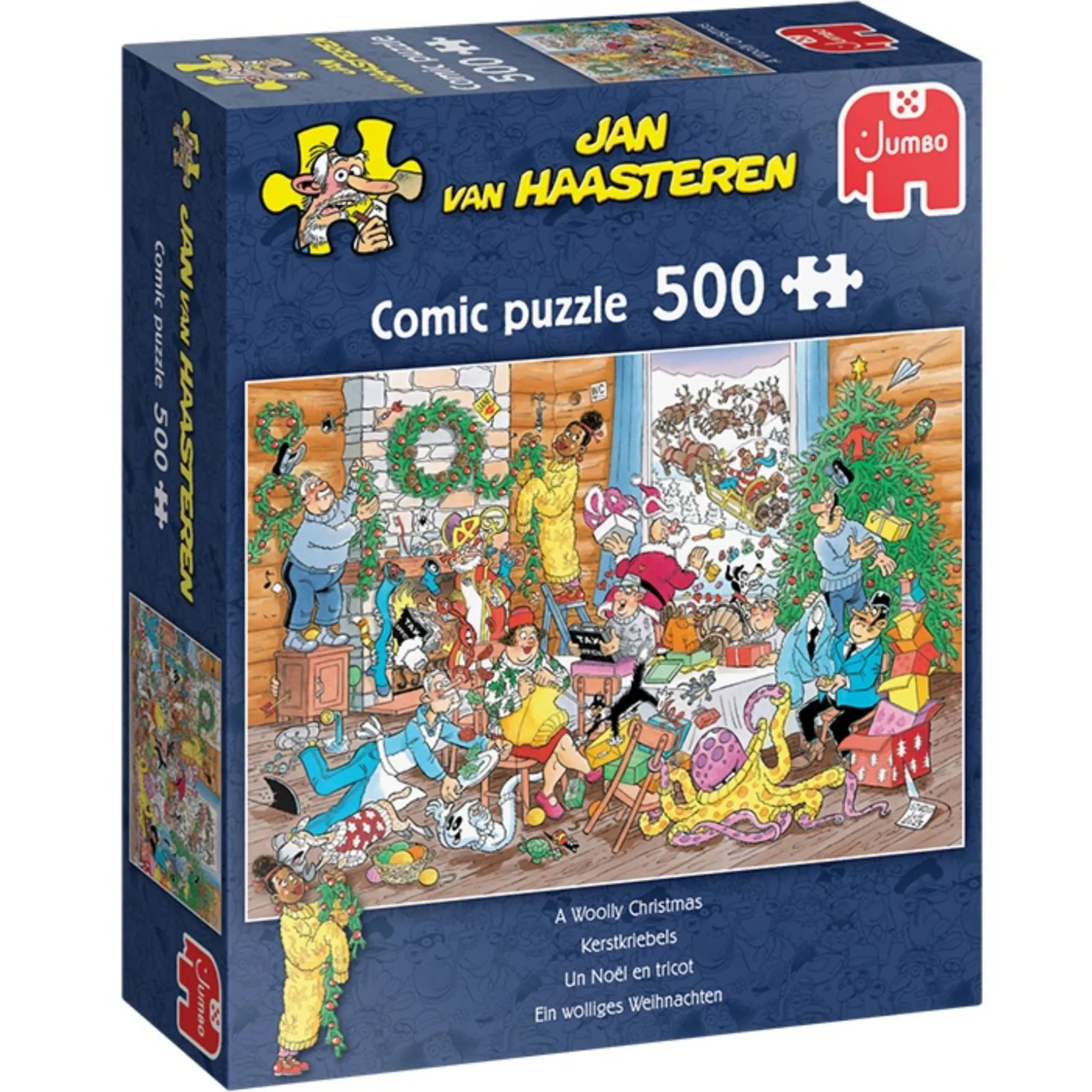 Jan Van Haasteren Puzzel Kerstkriebels 500 Stukjes
