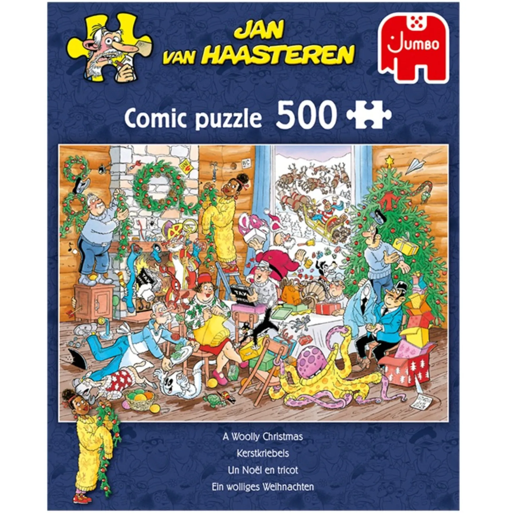 Jan Van Haasteren Puzzel Kerstkriebels 500 Stukjes