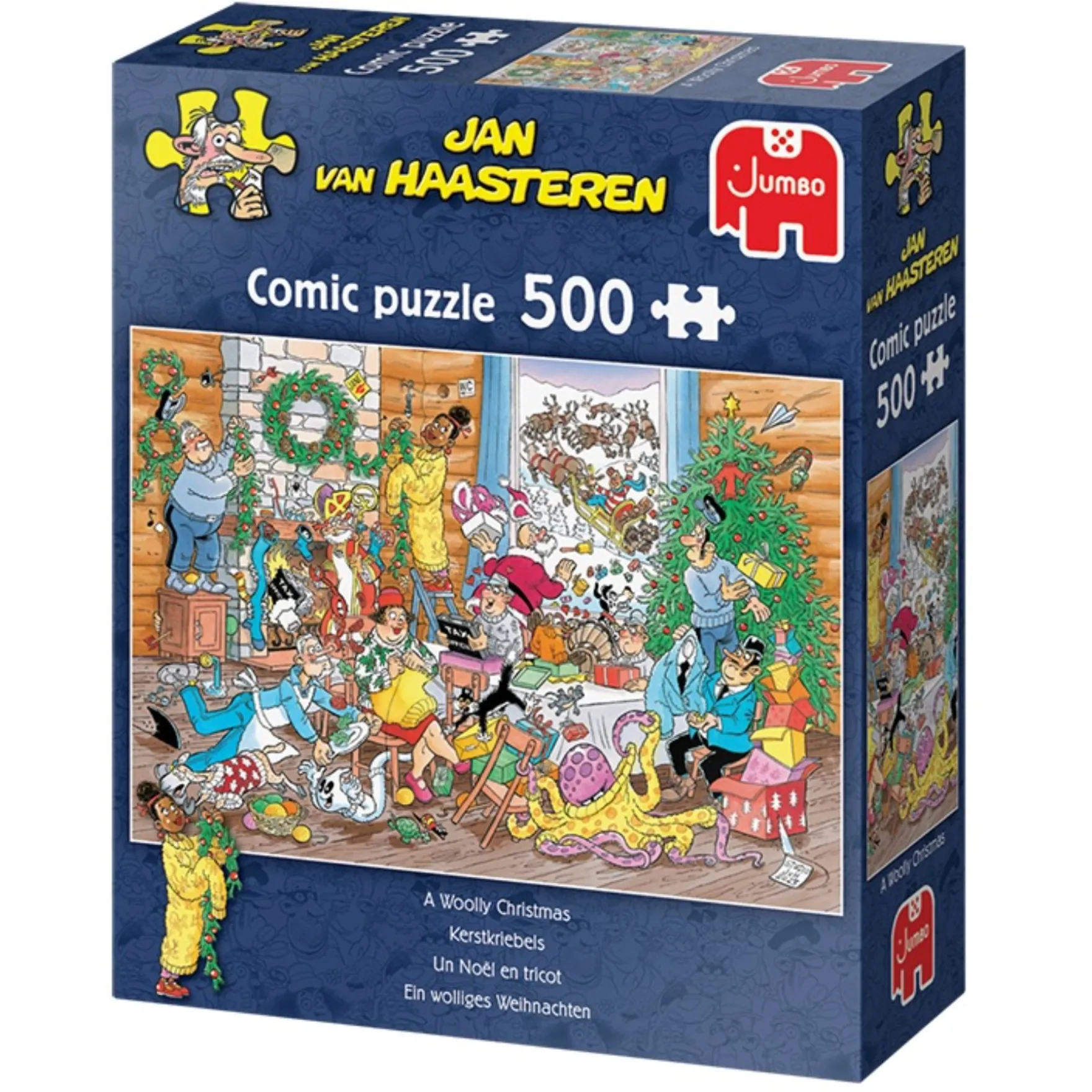 Jan Van Haasteren Puzzel Kerstkriebels 500 Stukjes