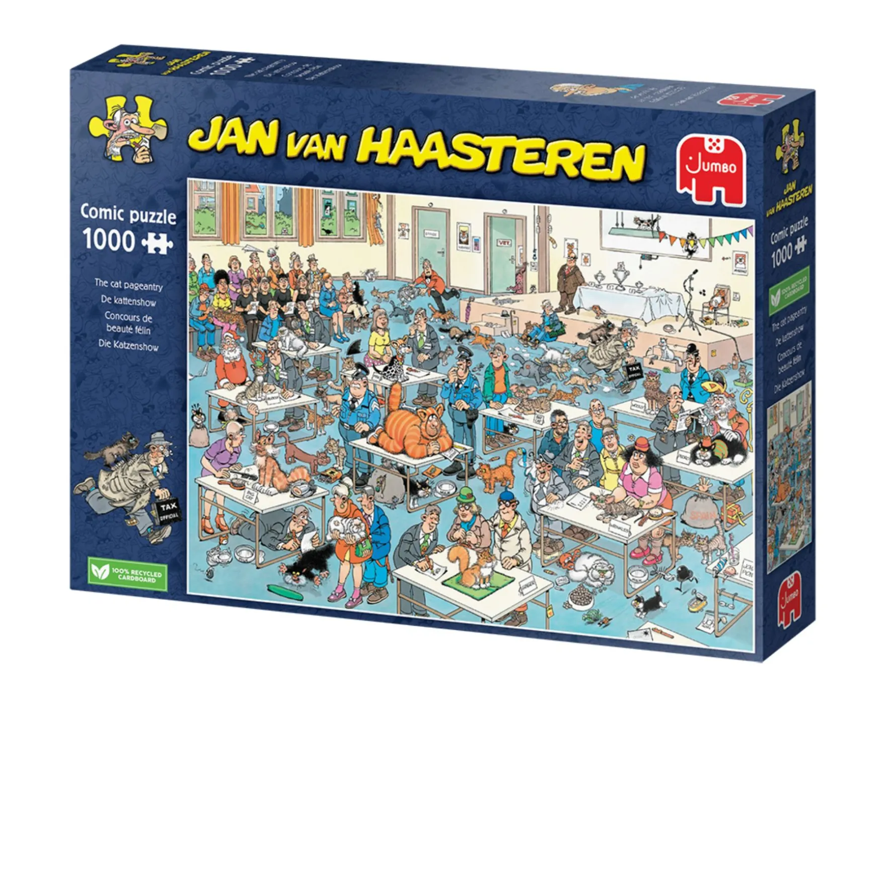 Jan Van Haasteren Puzzel Kattenshow 1000 Stukjes