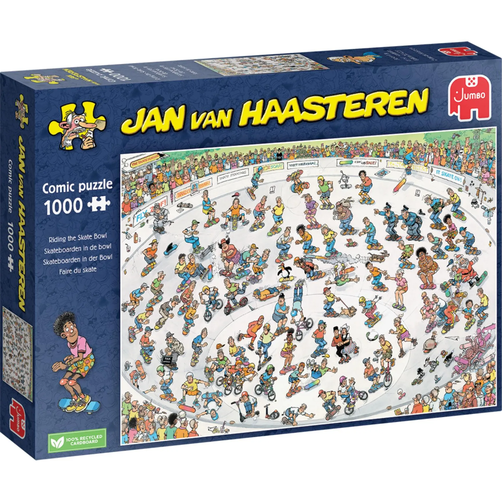 Jan Van Haasteren Skatebowl 1000 stukjes