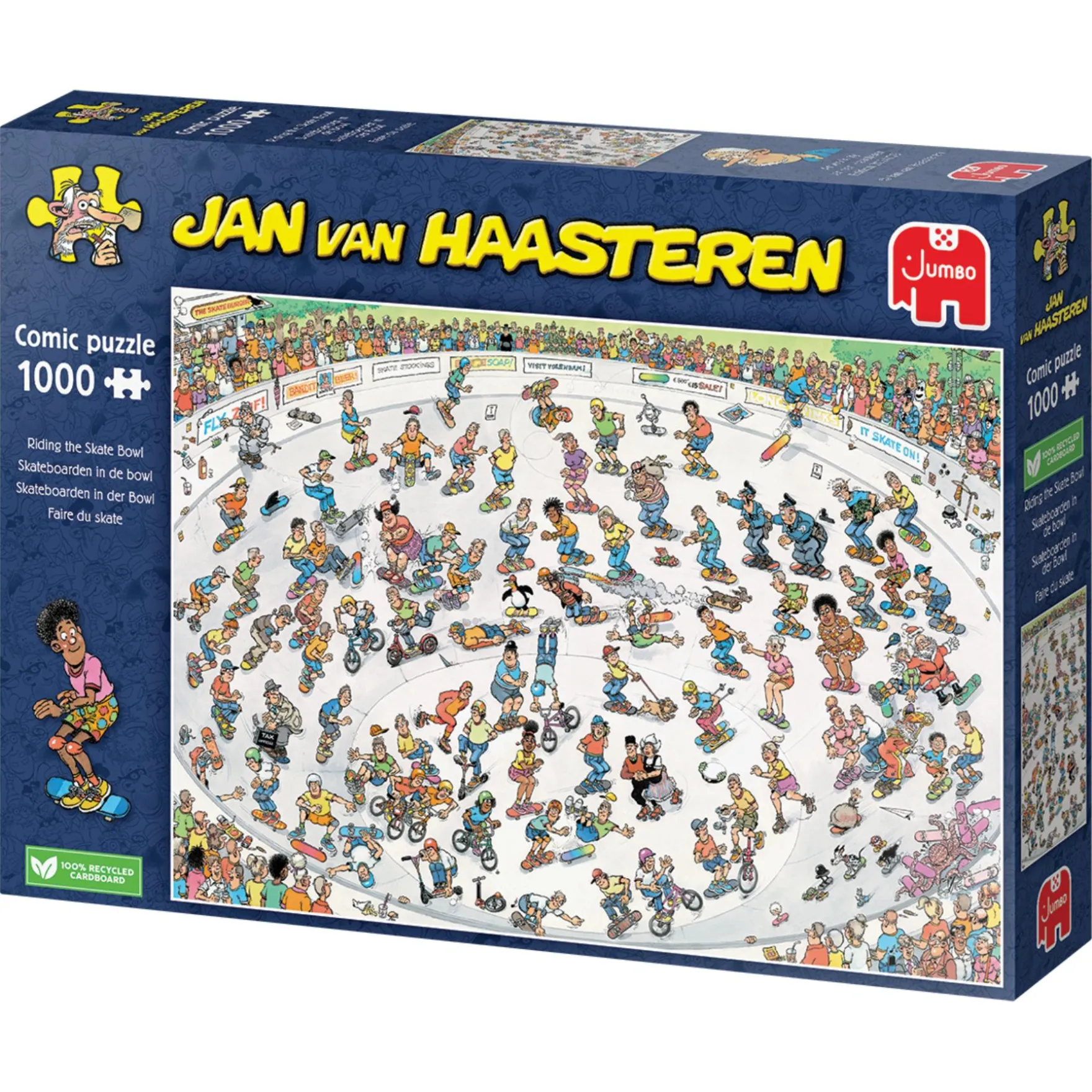Jan Van Haasteren Skatebowl 1000 stukjes