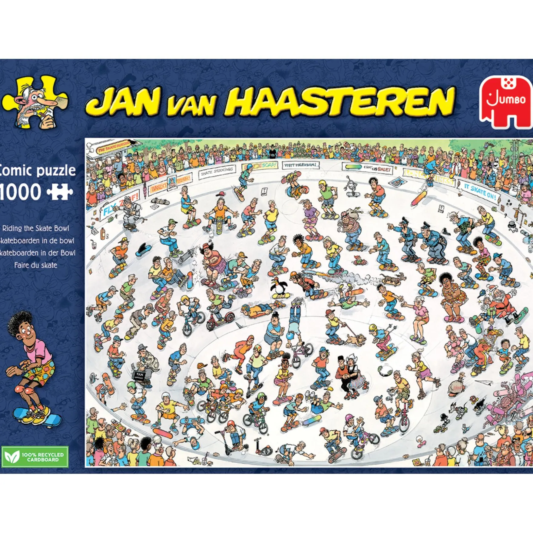 Jan Van Haasteren Skatebowl 1000 stukjes