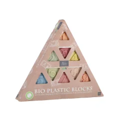 Jipy bioplastic 9 zachte blokken driehoek