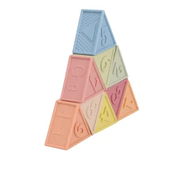 Jipy bioplastic 9 zachte blokken driehoek