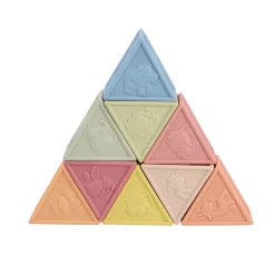 Jipy bioplastic 9 zachte blokken driehoek