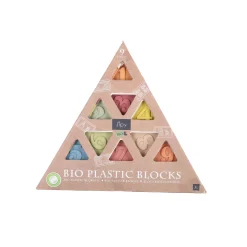 Jipy bioplastic 9 zachte blokken driehoek