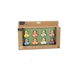 Jipy Bioplastic badeendjes set 8 delig