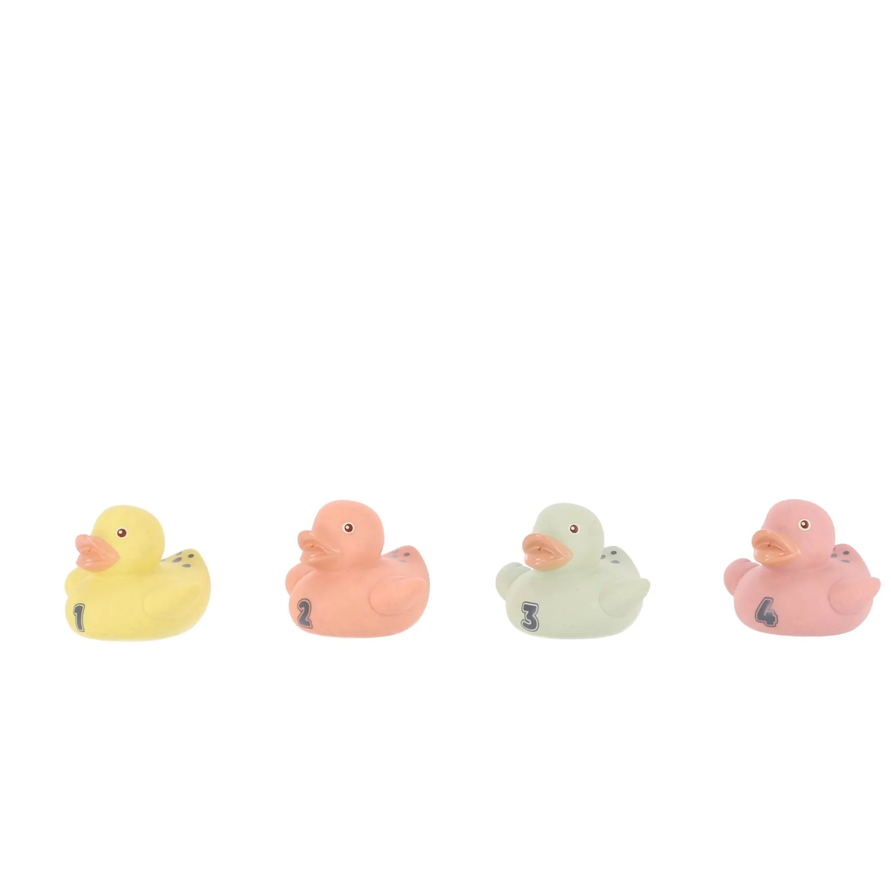 Jipy Bioplastic badeendjes set 8 delig