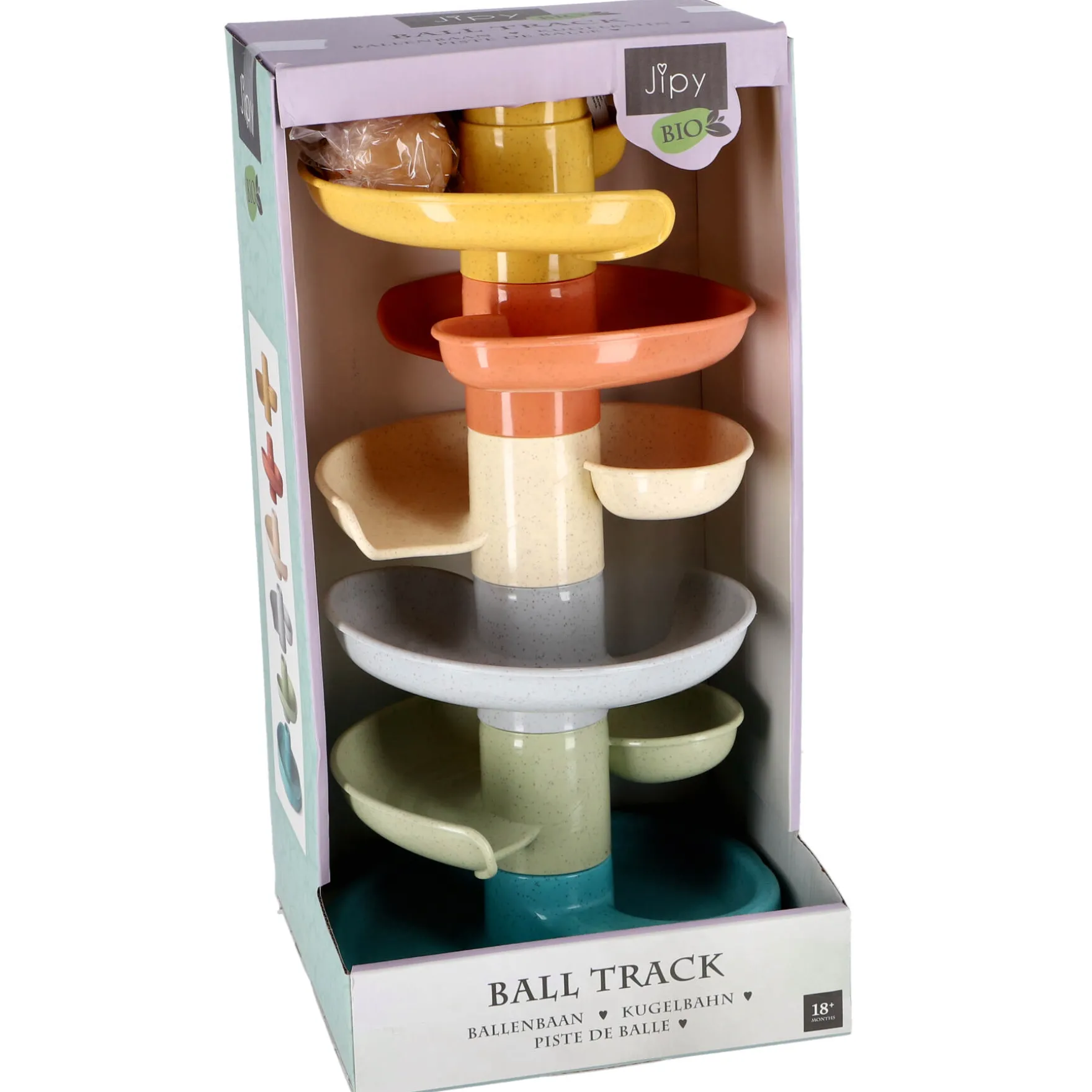 Jipy bioplastic Ballenbaan