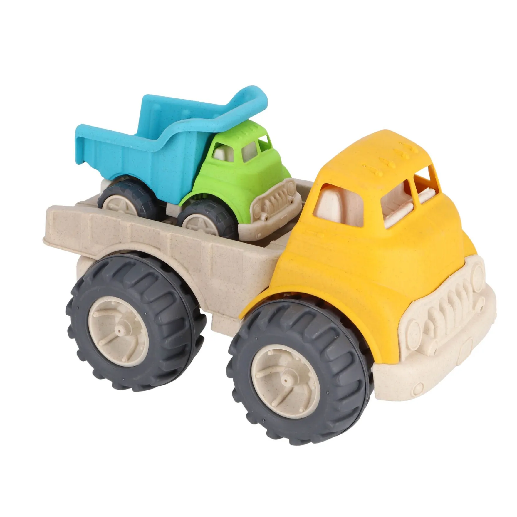 Jipy bioplastic Bouwvoertuigenset