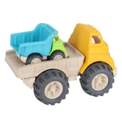 Jipy bioplastic Bouwvoertuigenset