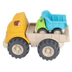 Jipy bioplastic Bouwvoertuigenset