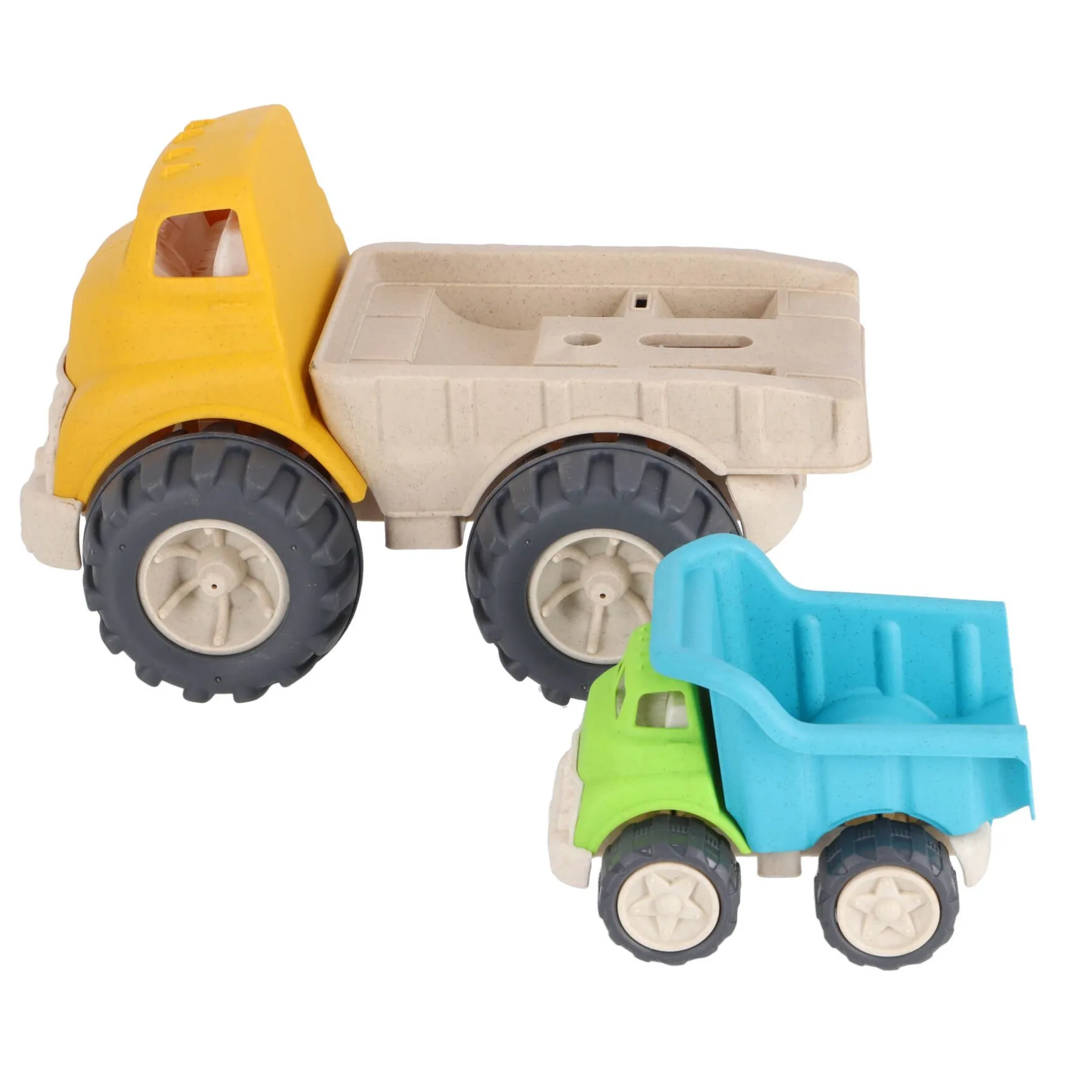 Jipy bioplastic Bouwvoertuigenset