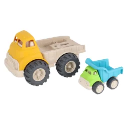 Jipy bioplastic Bouwvoertuigenset